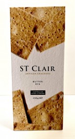 St Clair Butter Rye Crackers 100g