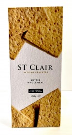 St Clair Butter Wholemeal Crackers 100g