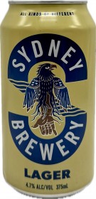 Sydney Brewery Lager Cans