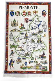 Tea Towels Piemonte Piedmont