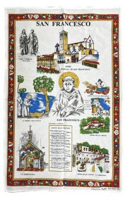 Tea Towels San Francesco St Francis