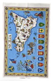 Tea Towels Sicilia Sicily