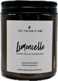 The Italian Flame Limoncello Medium Candle