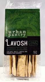 Urban Pantry Lavosh Rosemary And Sea Salt 160g
