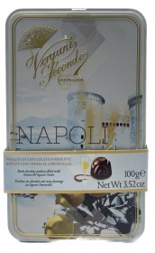 Vergani Napoli Dark Choc Limoncello Pralines Tin