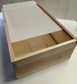 Wooden Assorted Double Wine Box With Window