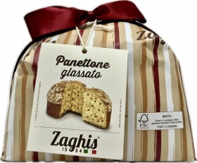 Zaghis Regale Glassato Panettone 750gr