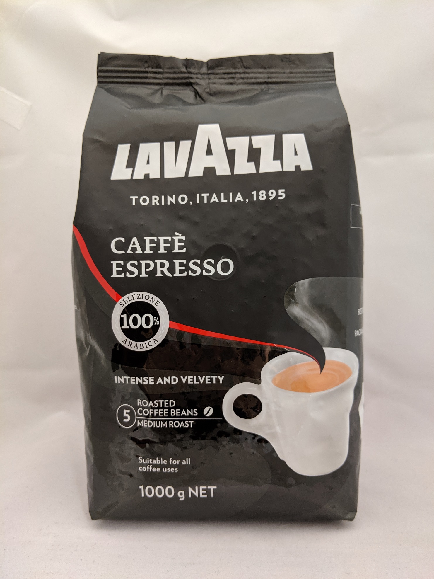 Lavazza 1kg Beans Caffe Espresso Coffee Amatos Liquor