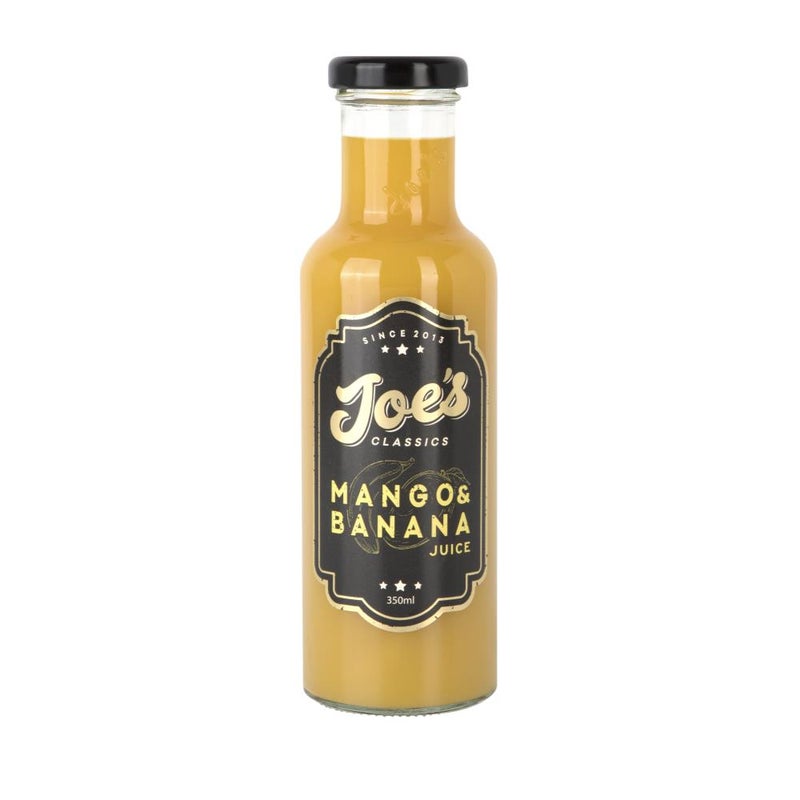 Joes Classics Mango And Banana Juice 350ml Soft Drinks Amatos