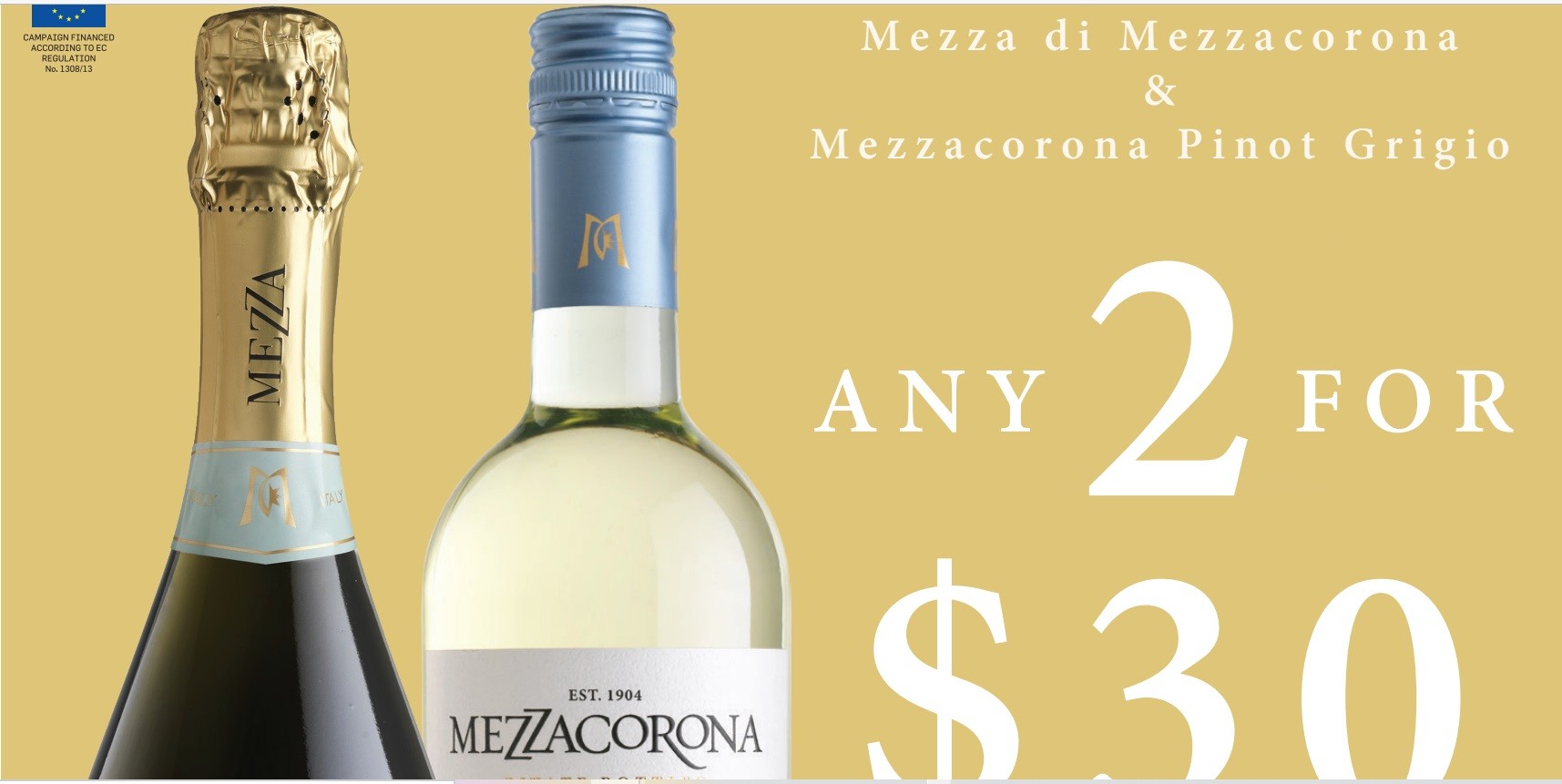 Mezzacorona wine specials 