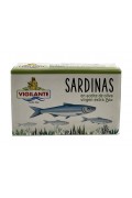 Vigilante Sardines In Evoo Organic 120g