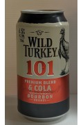 Wild Turkey and Cola 101 Cans 375ml