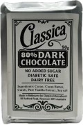 Classica Dark Chocolate 80 Percent 90g