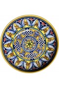 Assisi 30cm Dark Blue Flowers Bowl