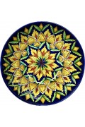 Assisi 25cm Dark Blue Petals And Flower Bowls