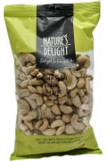 Natures Delight Cashews Roasted E Salted 400g