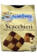 Scacchieri Chocolate And Caramel Biscuits 300g