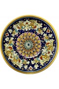 Assisi 25cm Dark Blue Flowers Bowl