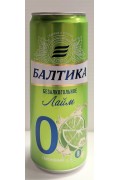 Baltika Non Alcoholic Lime Beer Cans 330ml