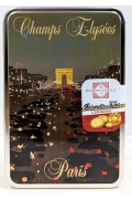 Delaunay Leveille Champs Elysees Butter Biscuits Tin 300g