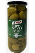 La Nova Green Olives Stuffed W Jalapeno 480gr