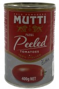 Mutti Peeled Tomatos Whole 400g Cans